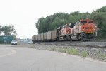 BNSF NB coal parked by the CRIP roundhouse